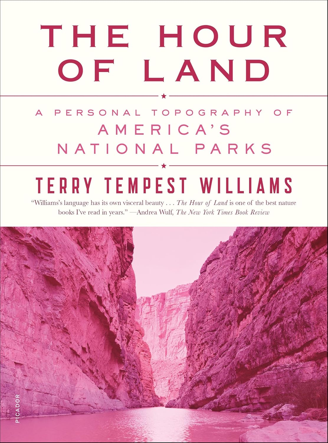 The Hour of Land by Terry Tempest Williams book cover
