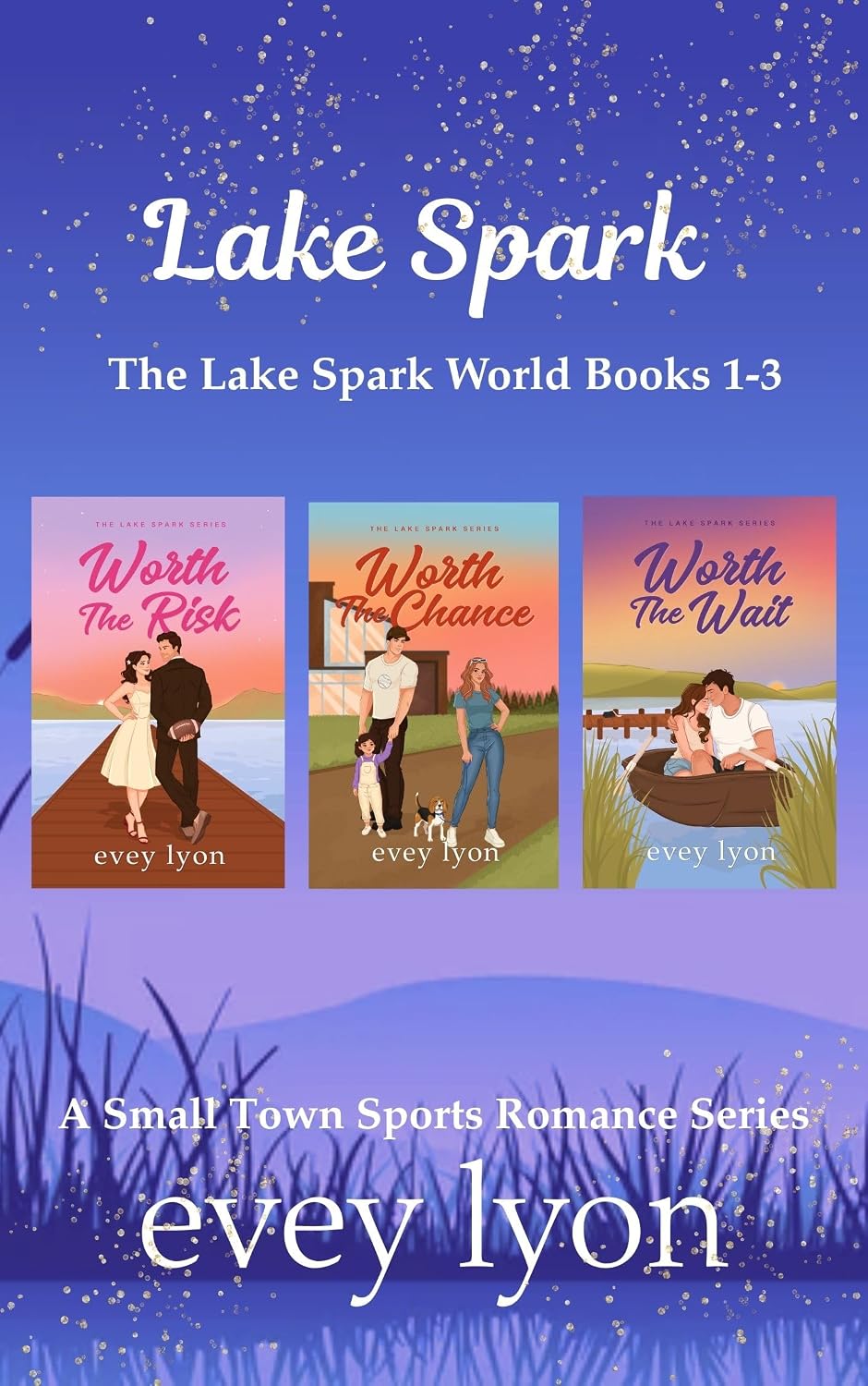 The Lake Spark World (Books 1–3) by Evey Lyon book cover
