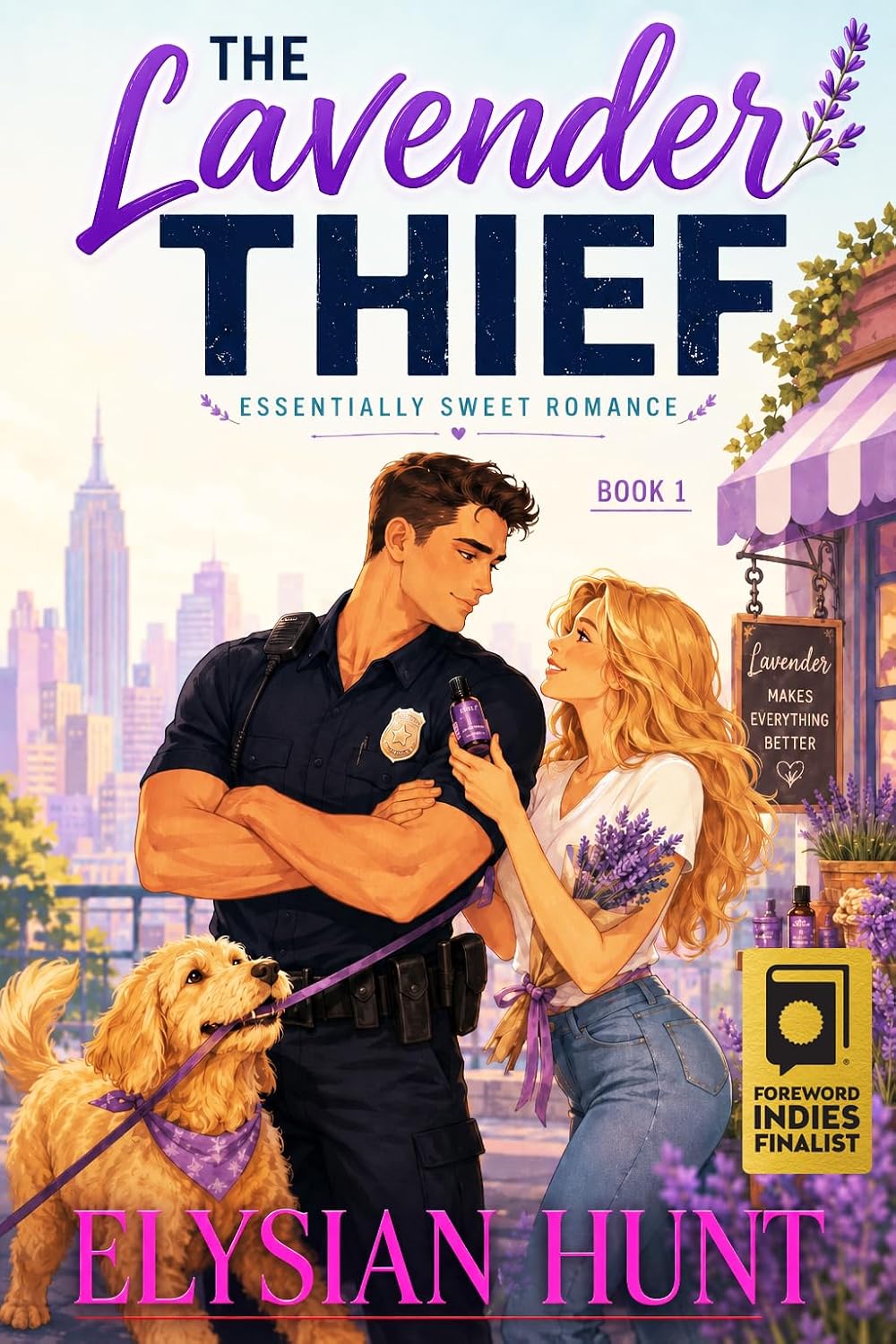 The Lavender Thief by Elysian Hunt book cover