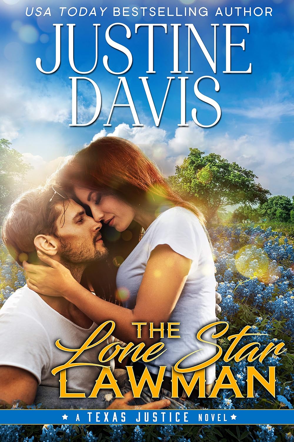 The Lone Star Lawman by Justine Davis book cover