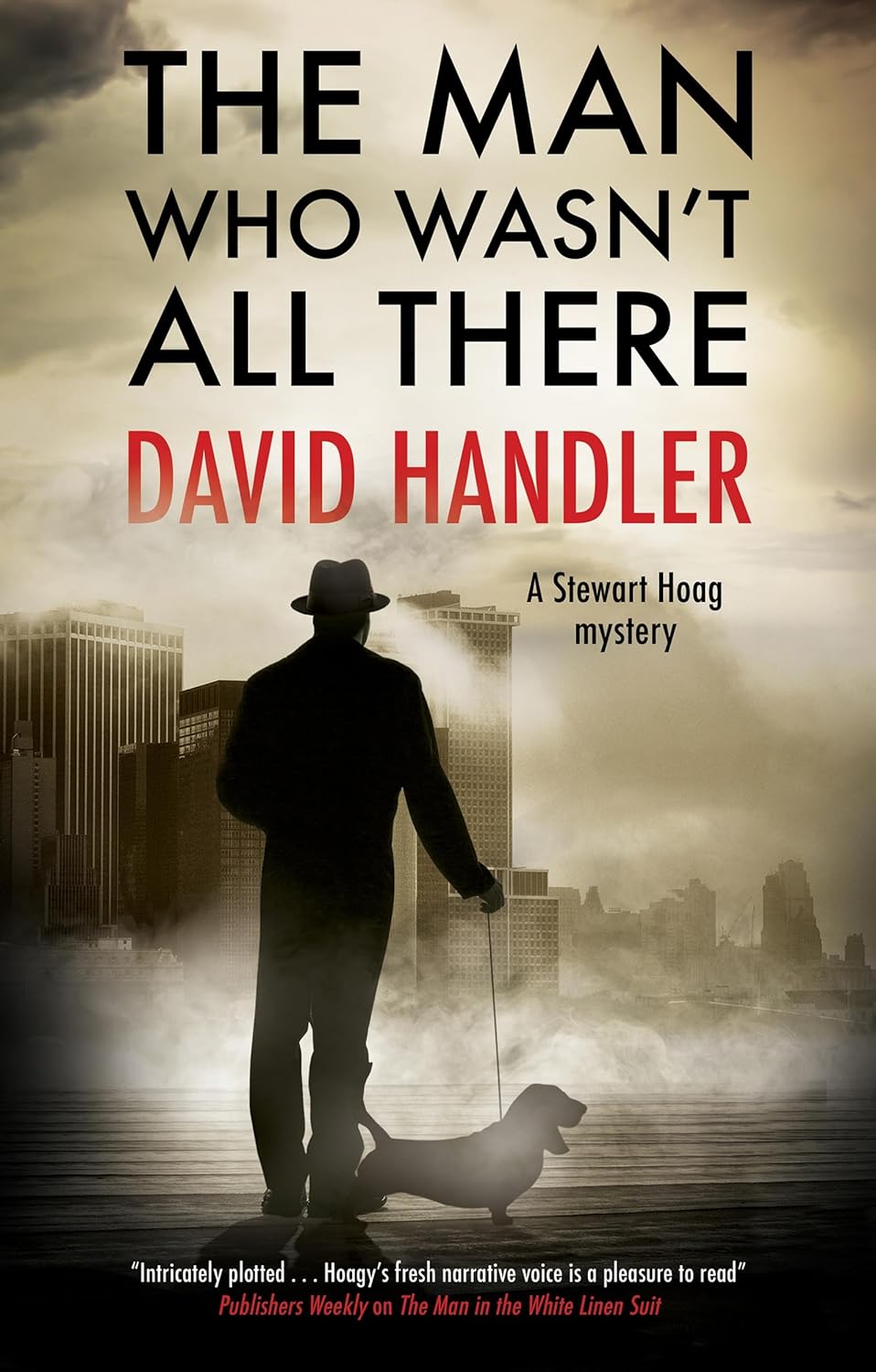 The Man Who Wasn’t All There by David Handler book cover