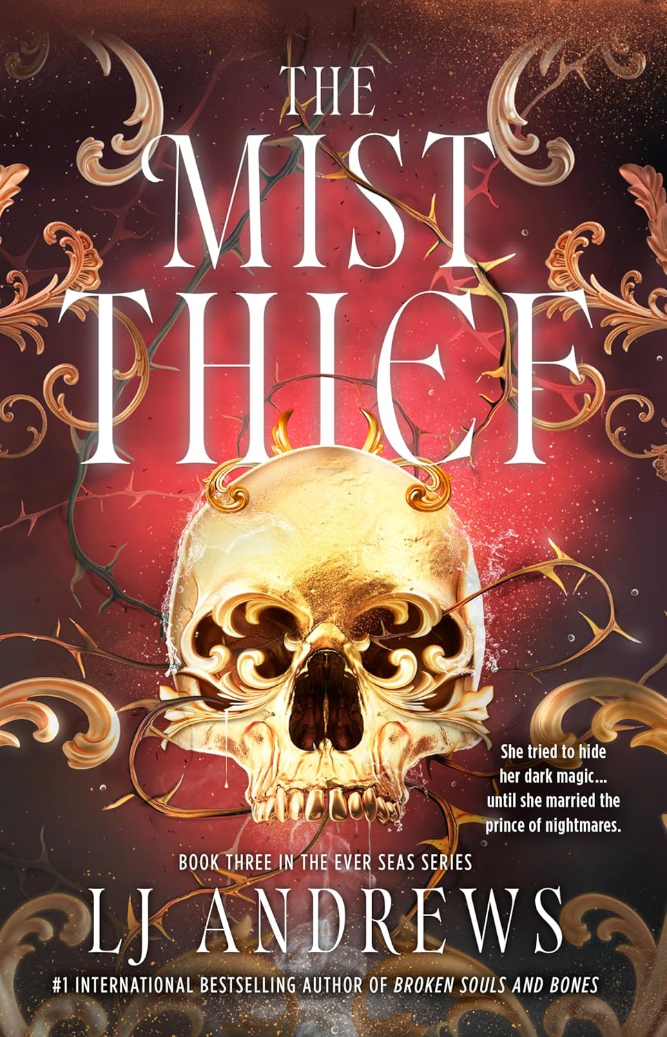 The Mist Thief by LJ Andrews book cover