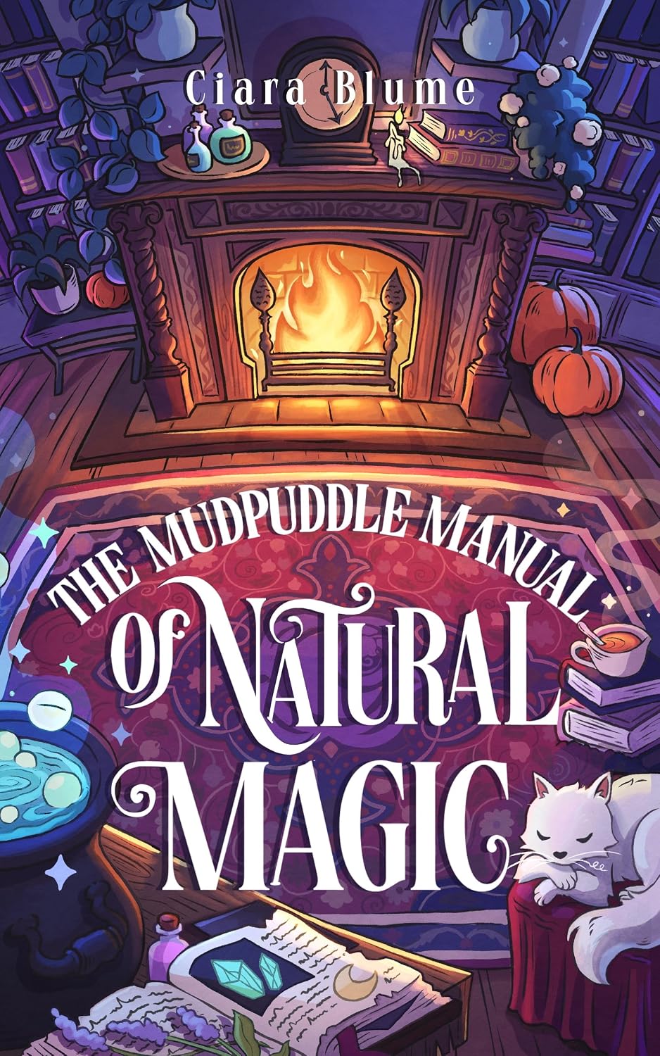 The Mudpuddle Manual of Natural Magic by Ciara Blume book cover