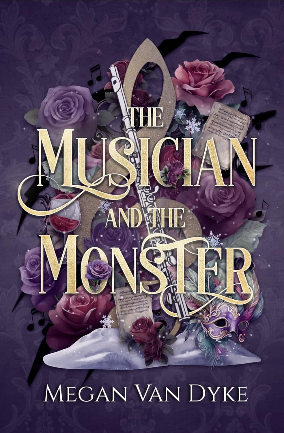 The Musician and the Monster by Megan Van Dyke book cover