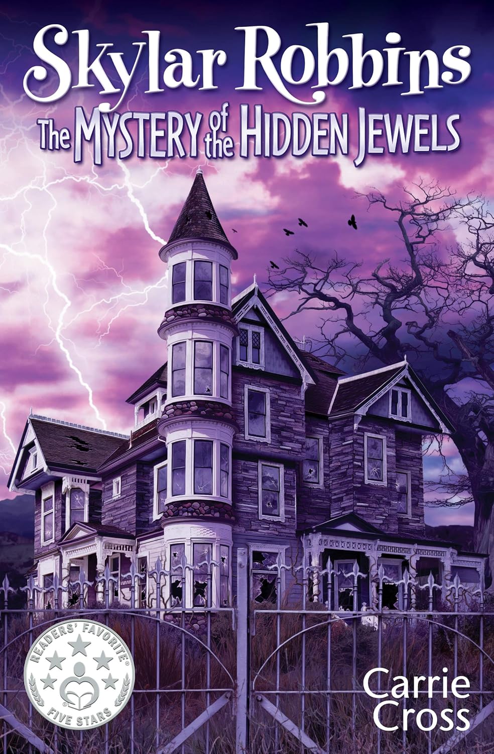The Mystery of the Hidden Jewels by Carrie Cross book cover