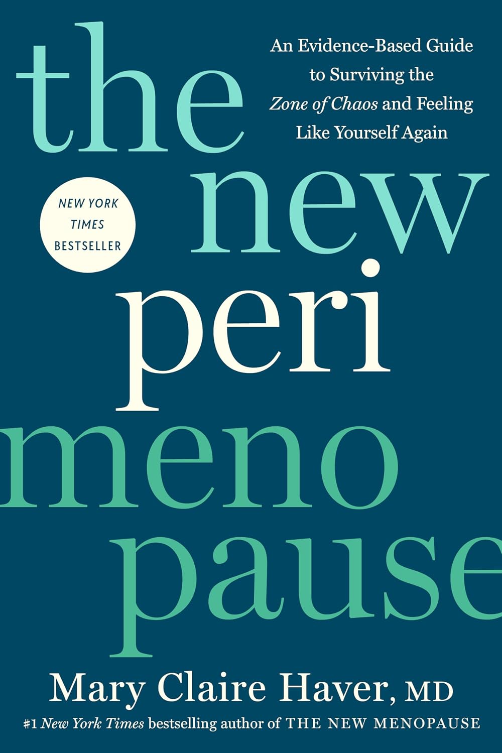 The New Perimenopause by Mary Claire Haver book cover