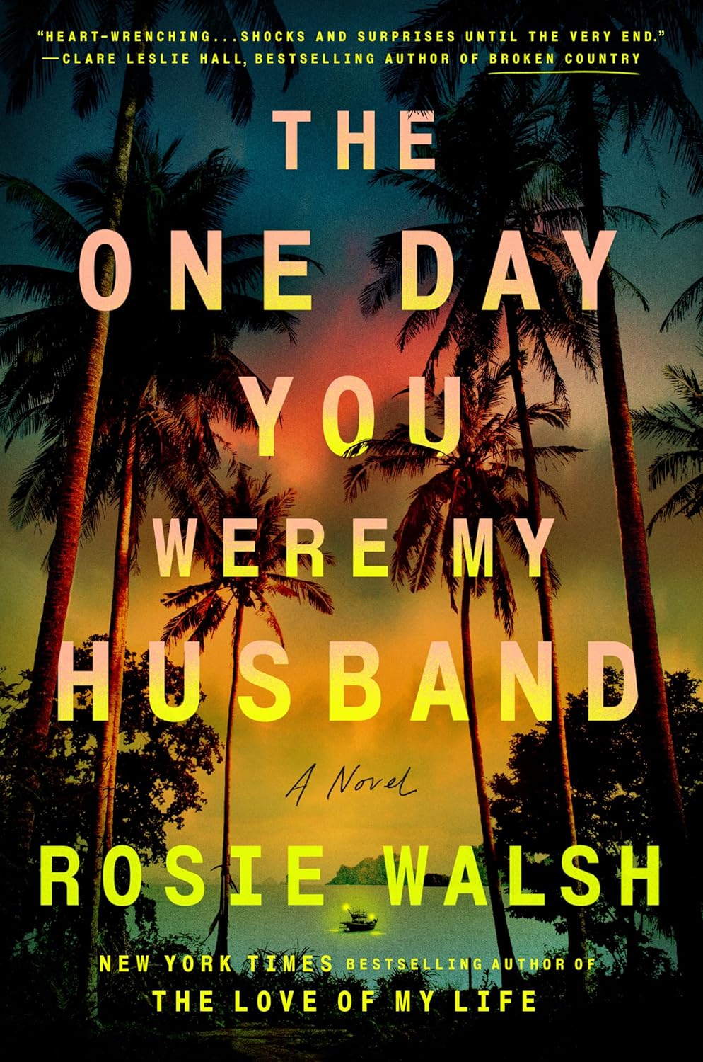 The One Day You Were My Husband by Rosie Walsh book cover