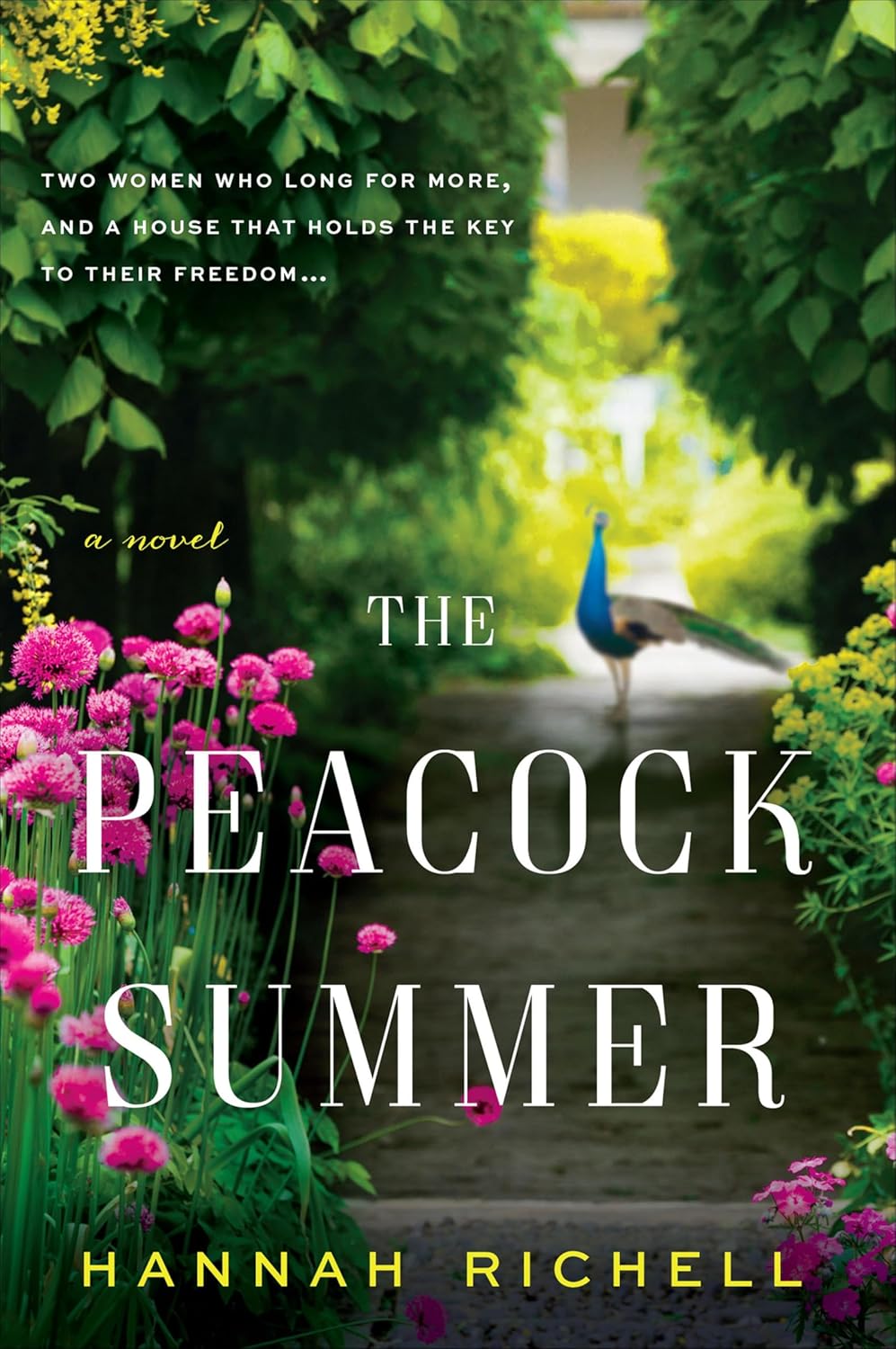 The Peacock Summer by Hannah Richell book cover