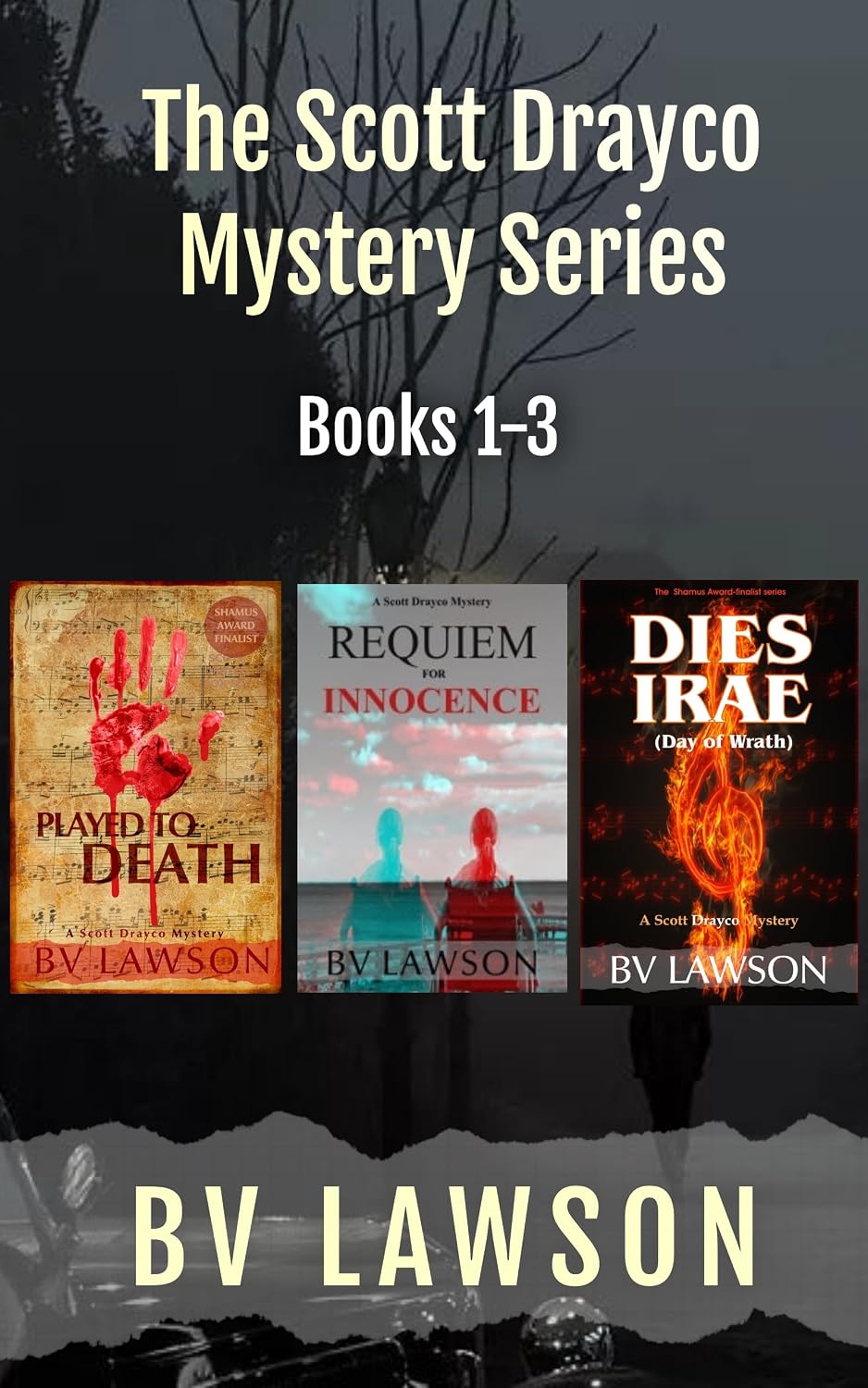 The Scott Drayco Mystery Series (Books 1–3) by BV Lawson book cover