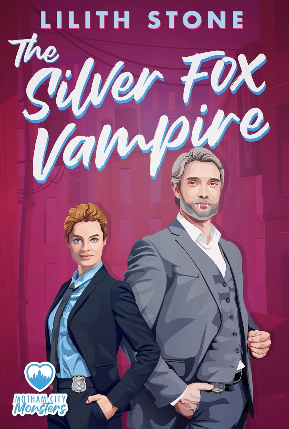 The Silver Fox Vampire by Lilith Stone book cover