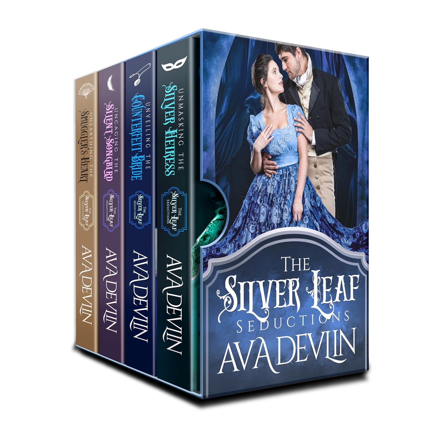 The Silver Leaf Seductions by Ava Devlin book cover