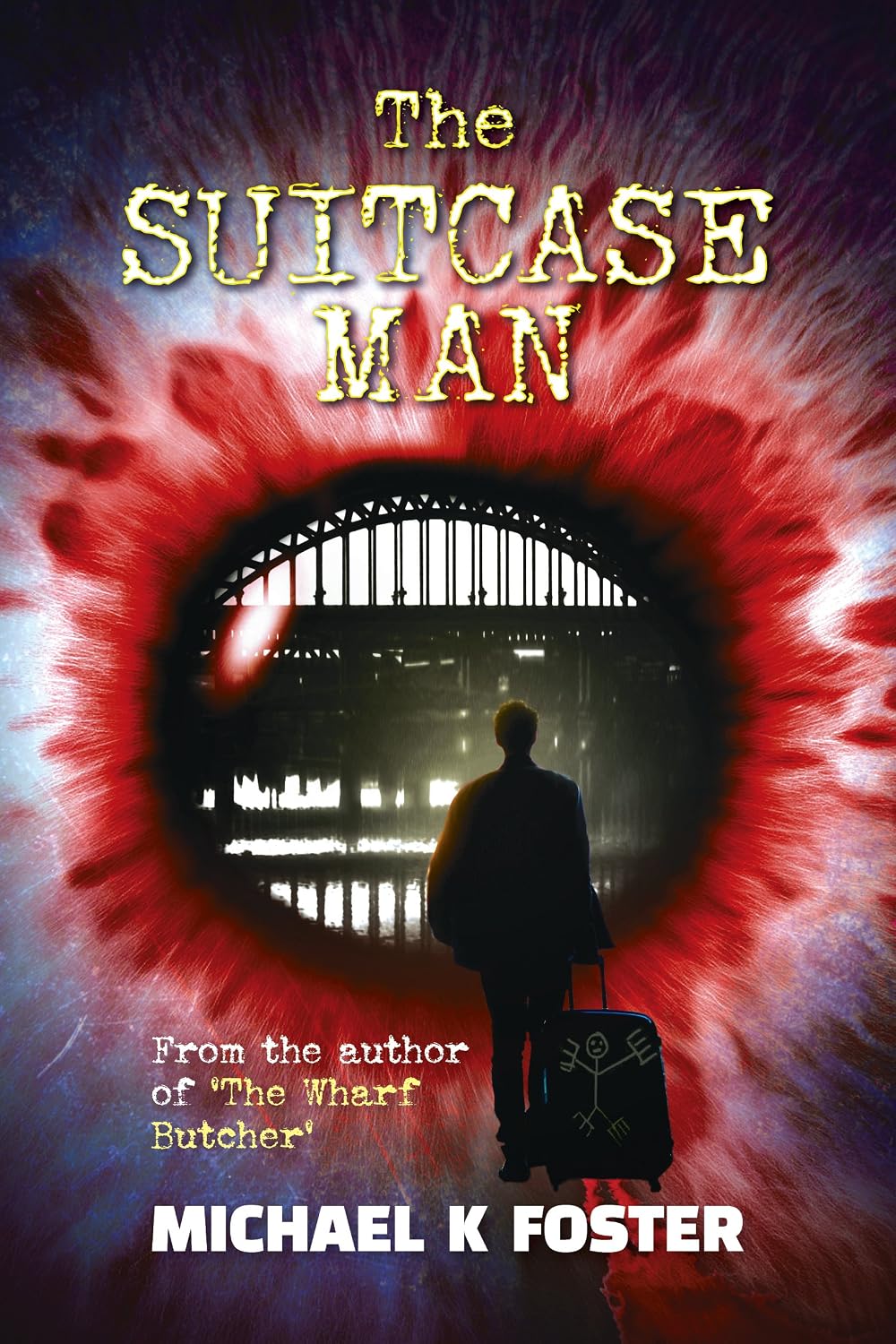 The Suitcase Man by Michael K Foster book cover