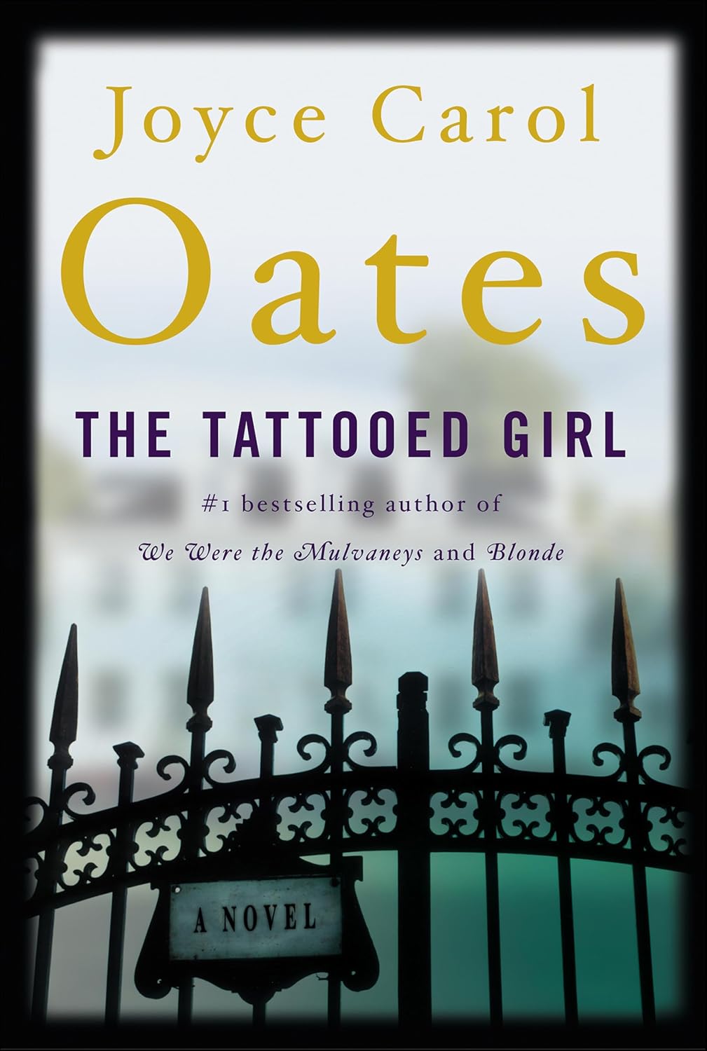 The Tattooed Girl by Joyce Carol Oates book cover