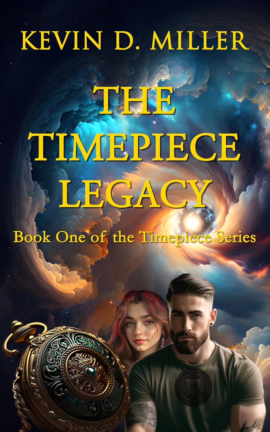 The Timepiece Legacy by Kevin D. Miller book cover