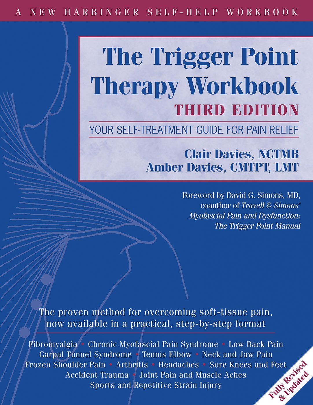 The Trigger Point Therapy Workbook by Amber Davies book cover