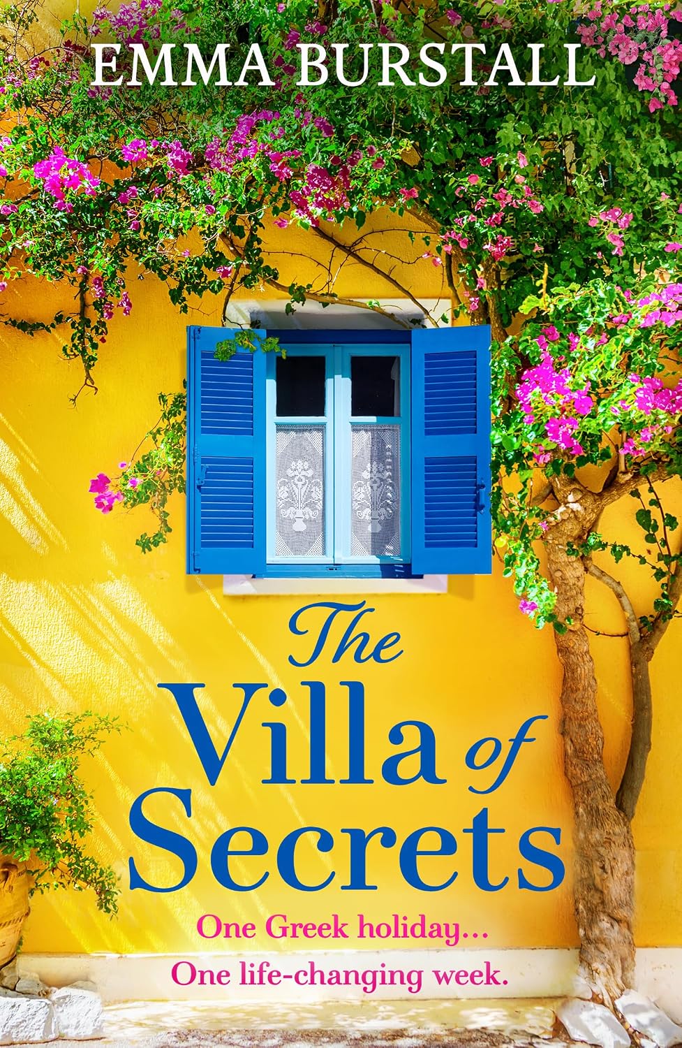 The Villa of Secrets by Emma Burstall book cover