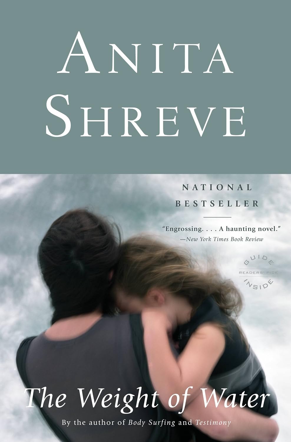 The Weight of Water by Anita Shreve book cover