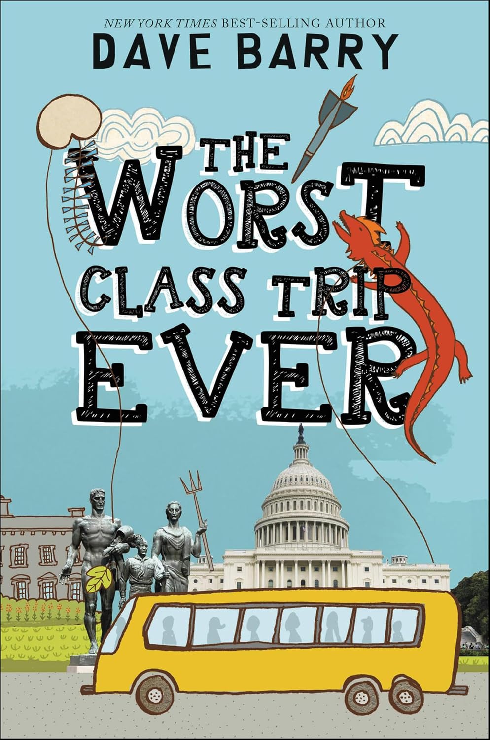 The Worst Class Trip Ever by Dave Barry book cover