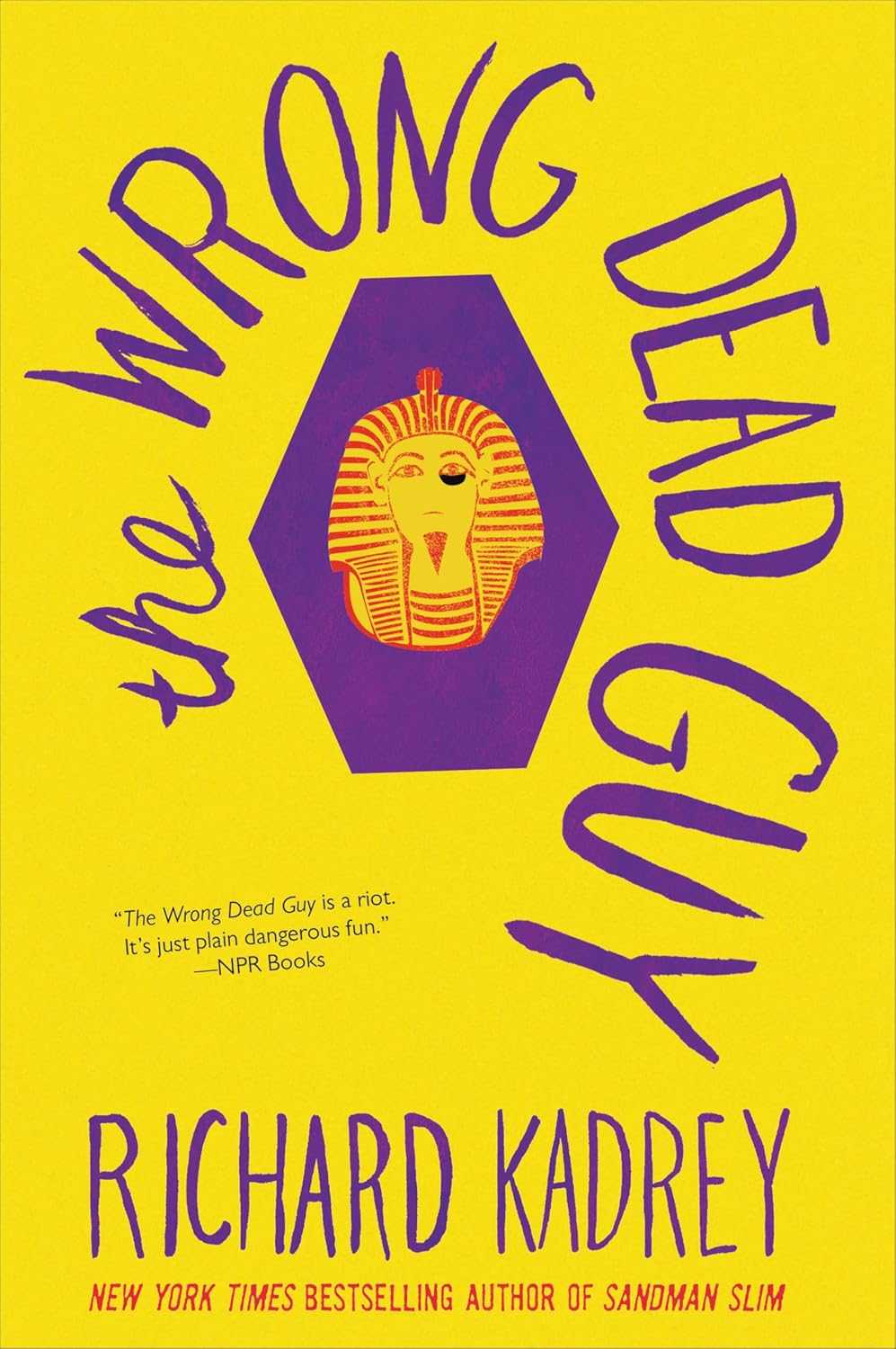The Wrong Dead Guy by Richard Kadrey book cover