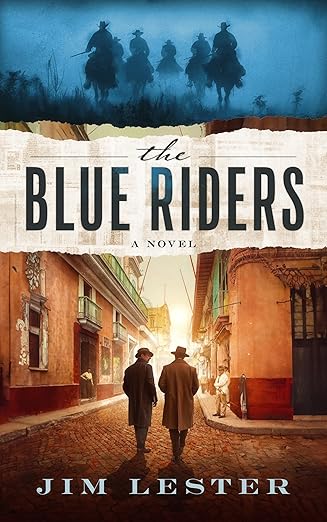 The Blue Riders by Jim Lester book cover