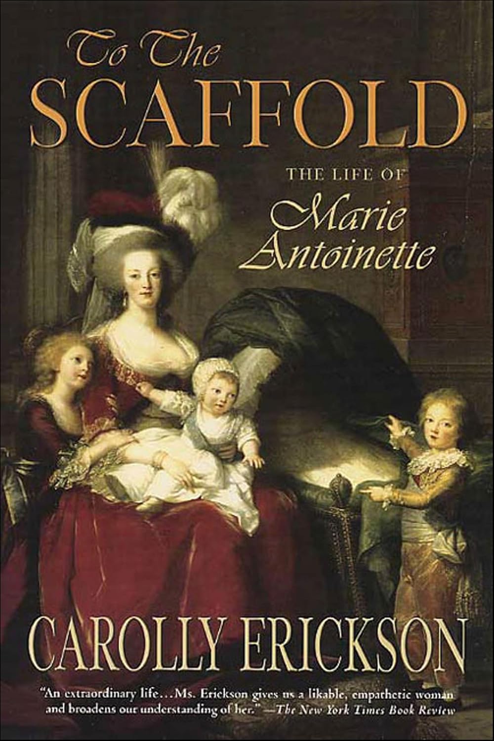 To the Scaffold by Carolly Erickson book cover