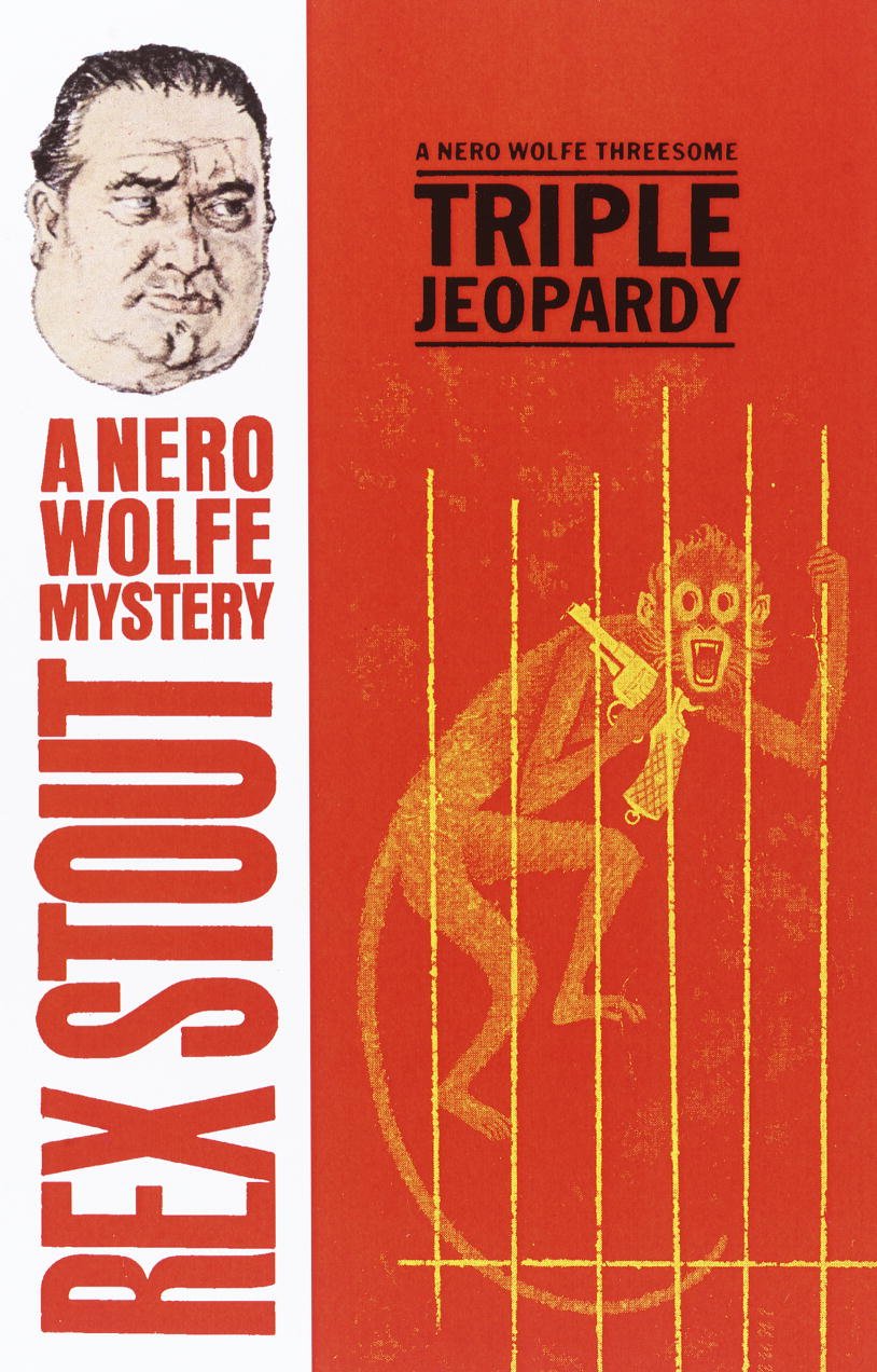 Triple Jeopardy by Rex Stout book cover