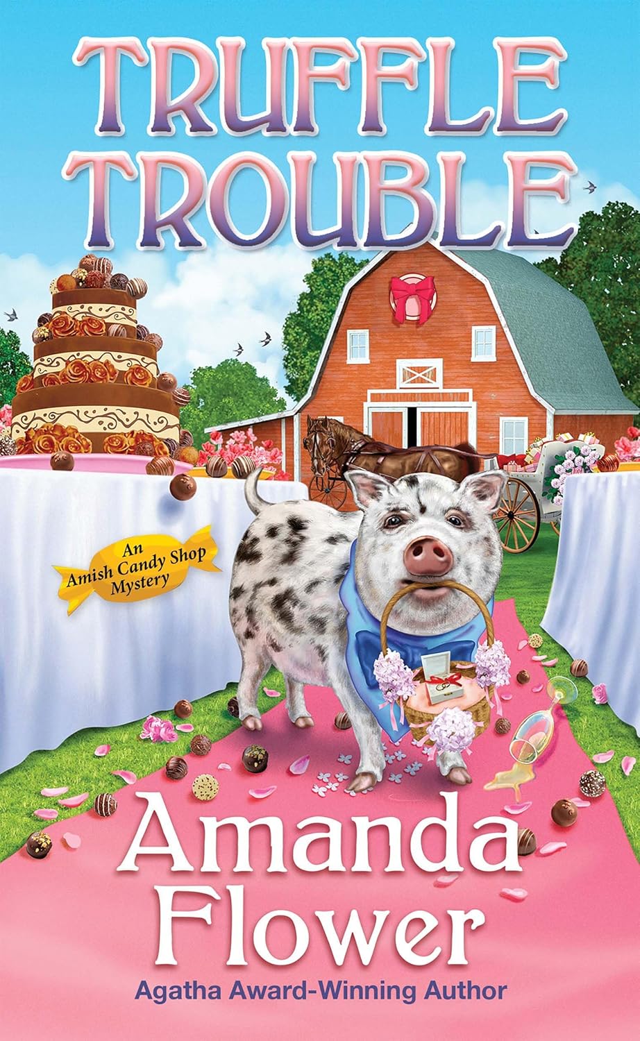 Truffle Trouble by Amanda Flower book cover