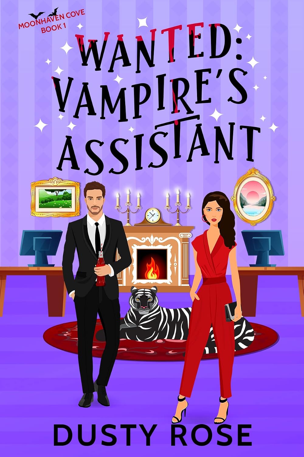 Wanted: Vampire’s Assistant by Dusty Rose book cover