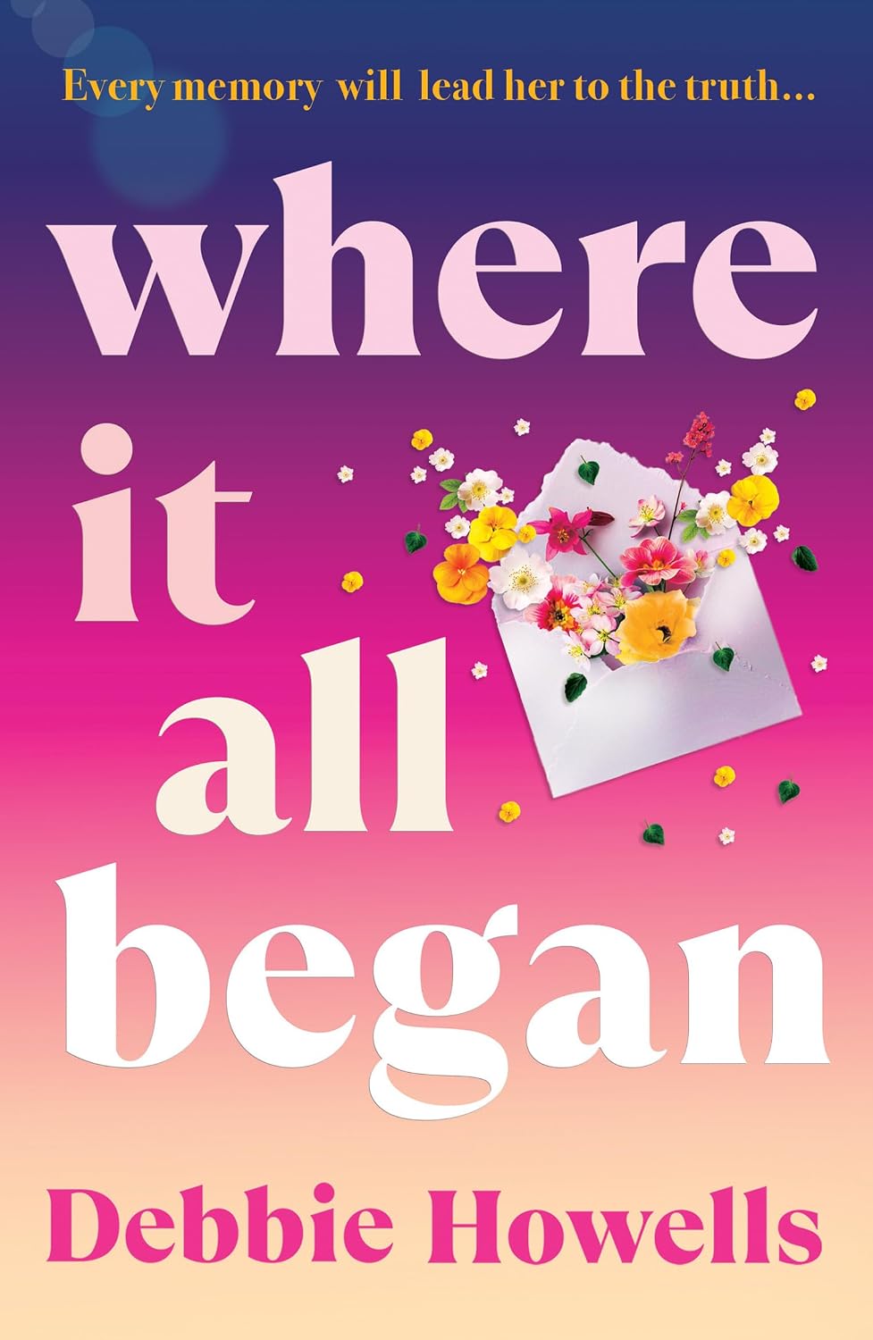 Where It All Began by Debbie Howells book cover