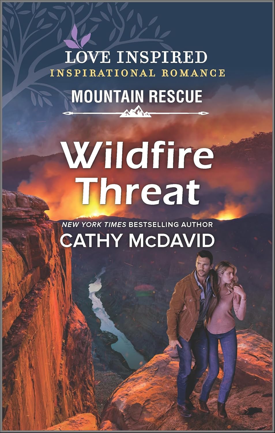 Wildfire Threat by Cathy McDavid book cover