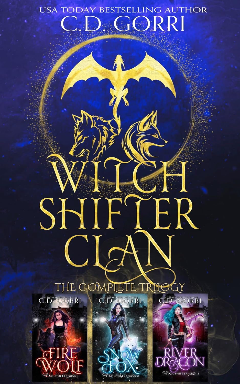 Witch Shifter Clan (Complete Trilogy) by C.D. Gorri book cover