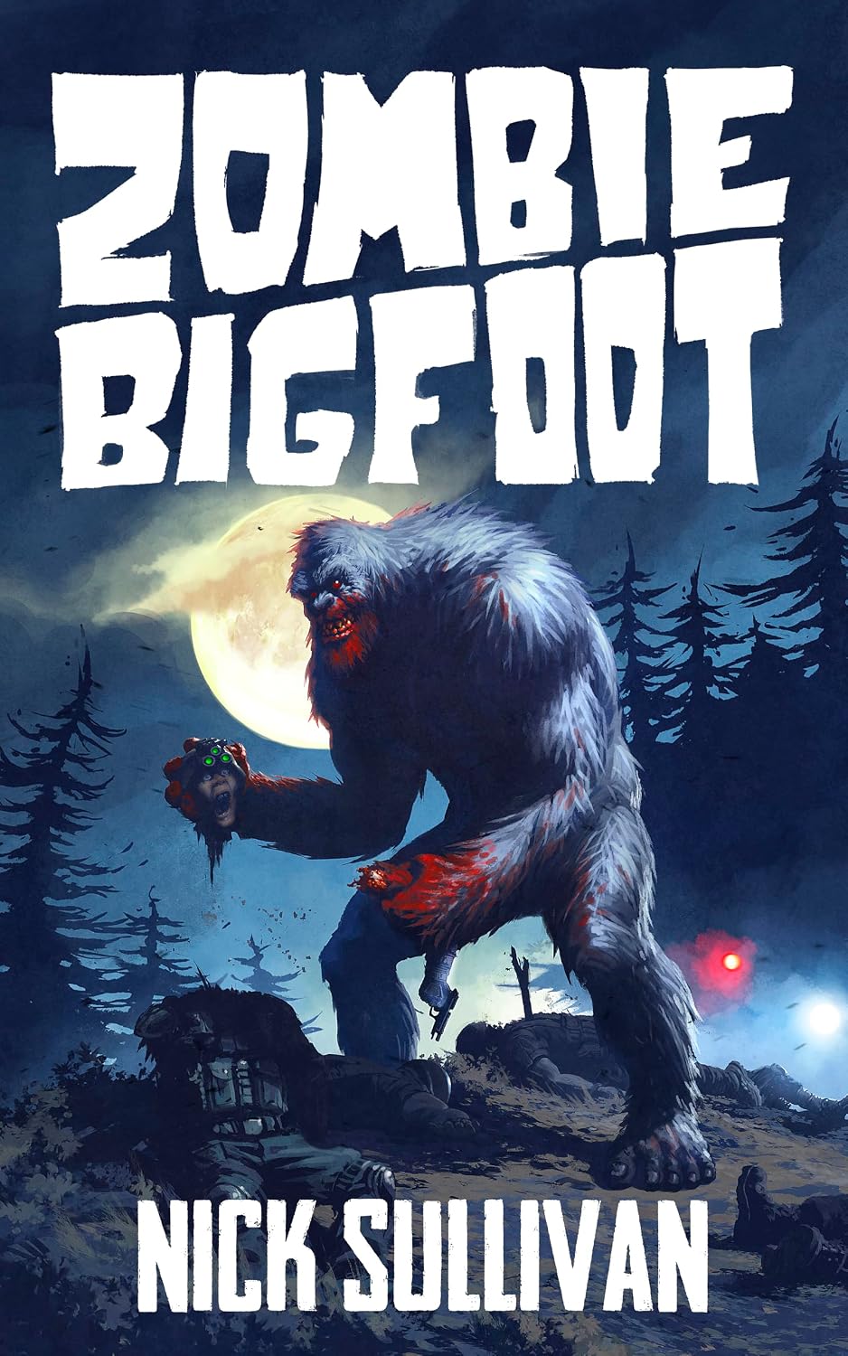 Zombie Bigfoot by Nick Sullivan book cover