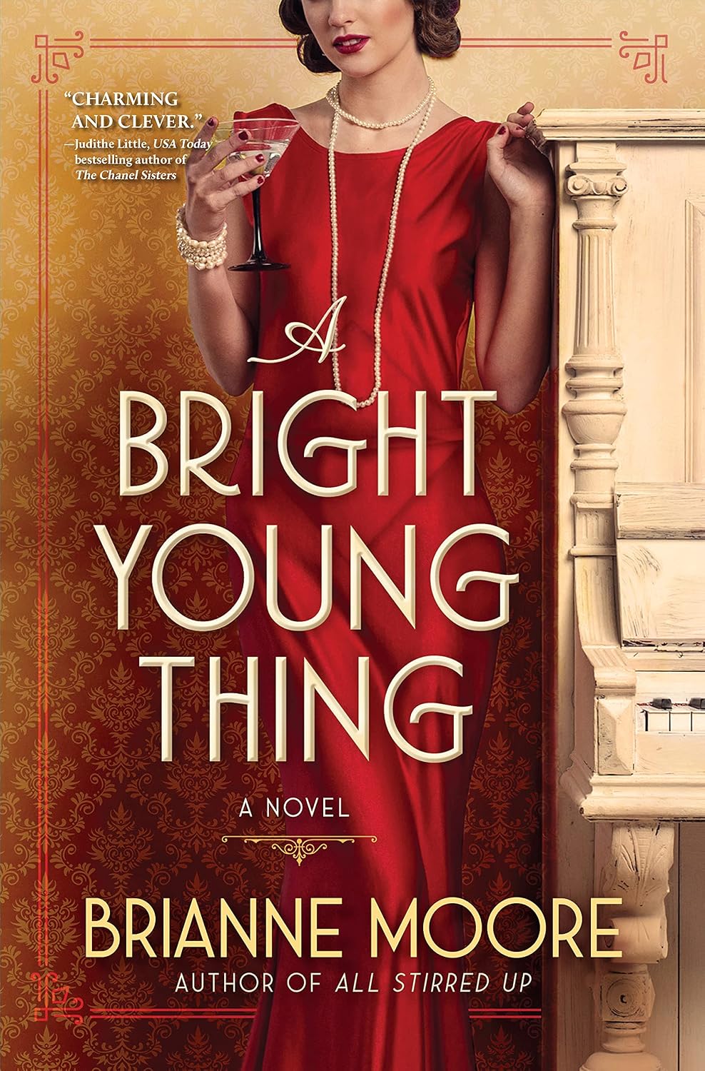 A Bright Young Thing by Brianne Moore book cover