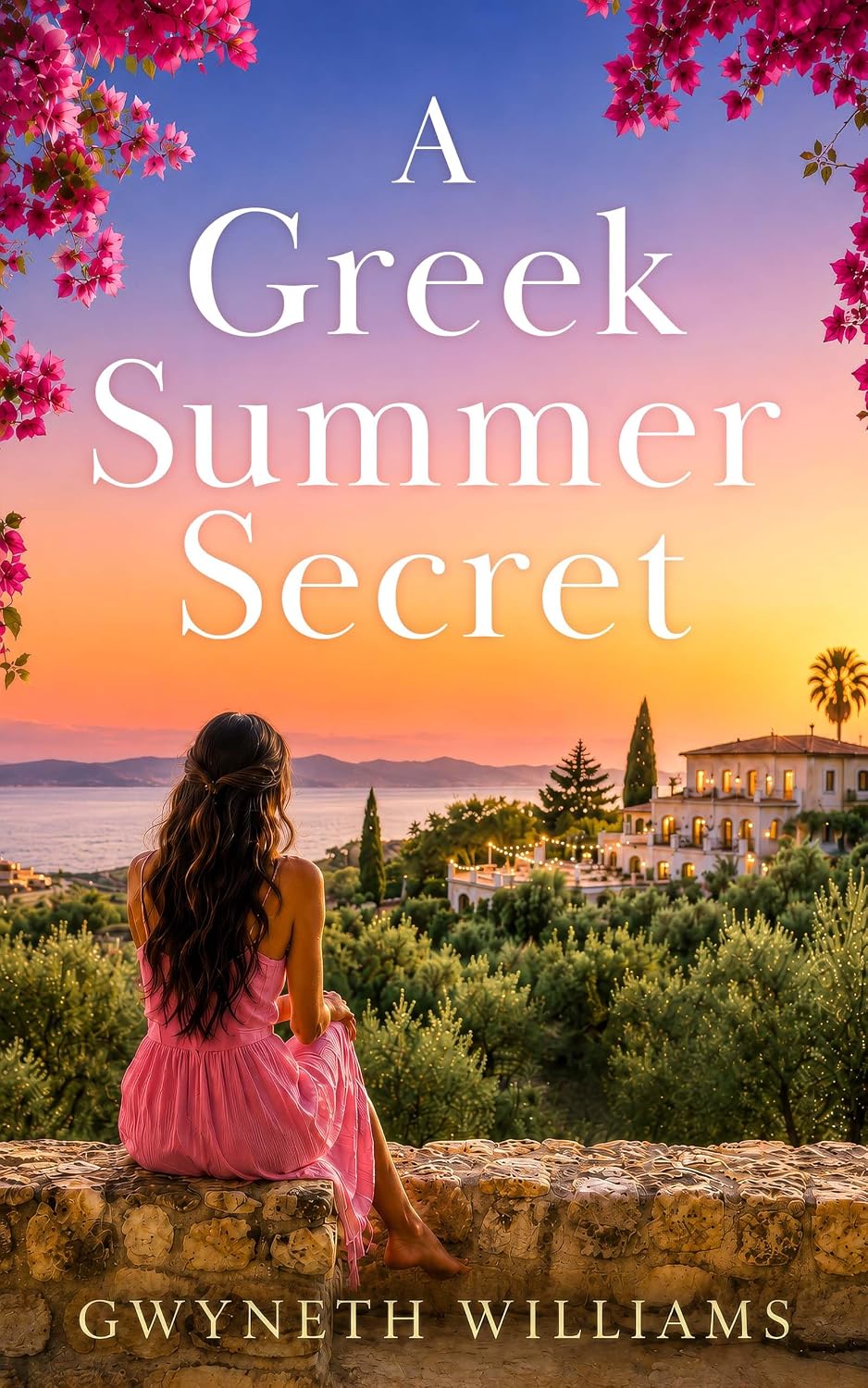 A Greek Summer Secret by Gwyneth Williams book cover