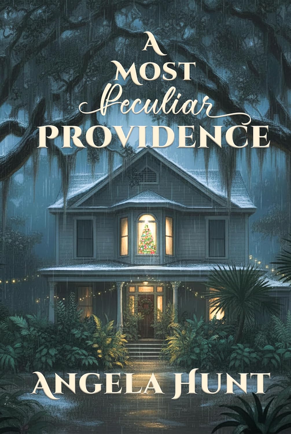 A Most Peculiar Providence by Angela Hunt book cover