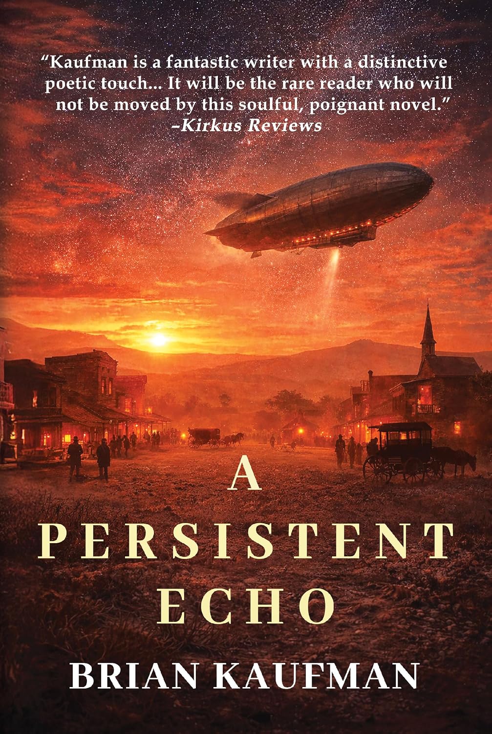 A Persistent Echo by Brian Kaufman book cover