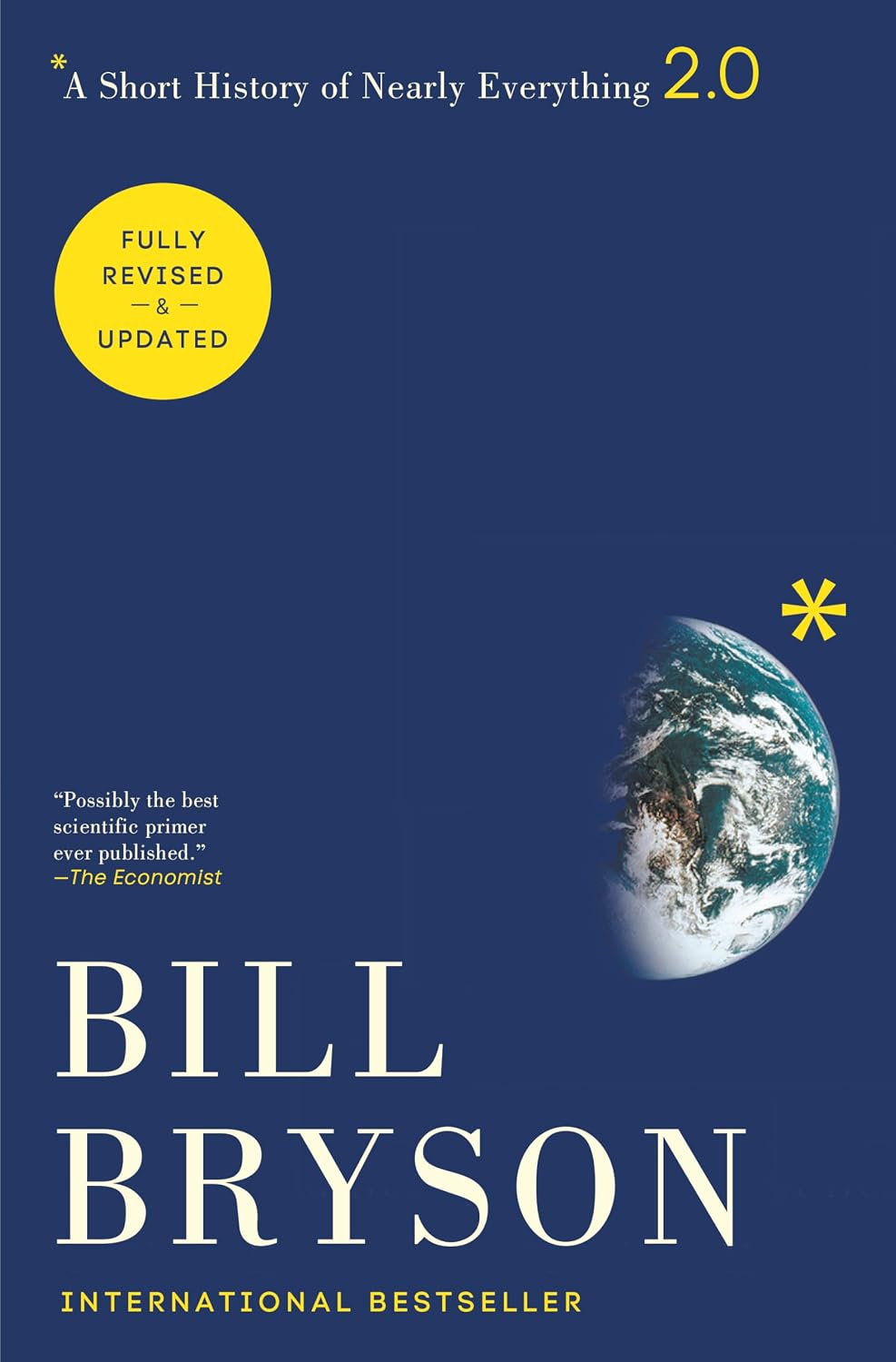 A Short History of Nearly Everything by Bill Bryson book cover