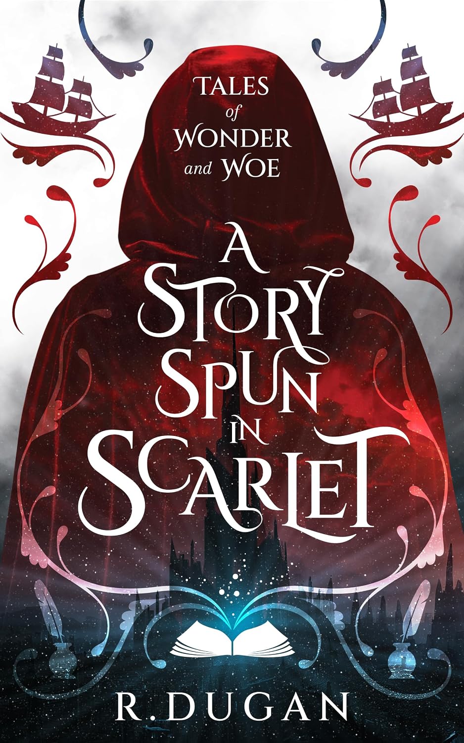 A Story Spun in Scarlet by R. Dugan book cover