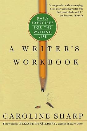 A Writer’s Workbook by Caroline Sharp book cover