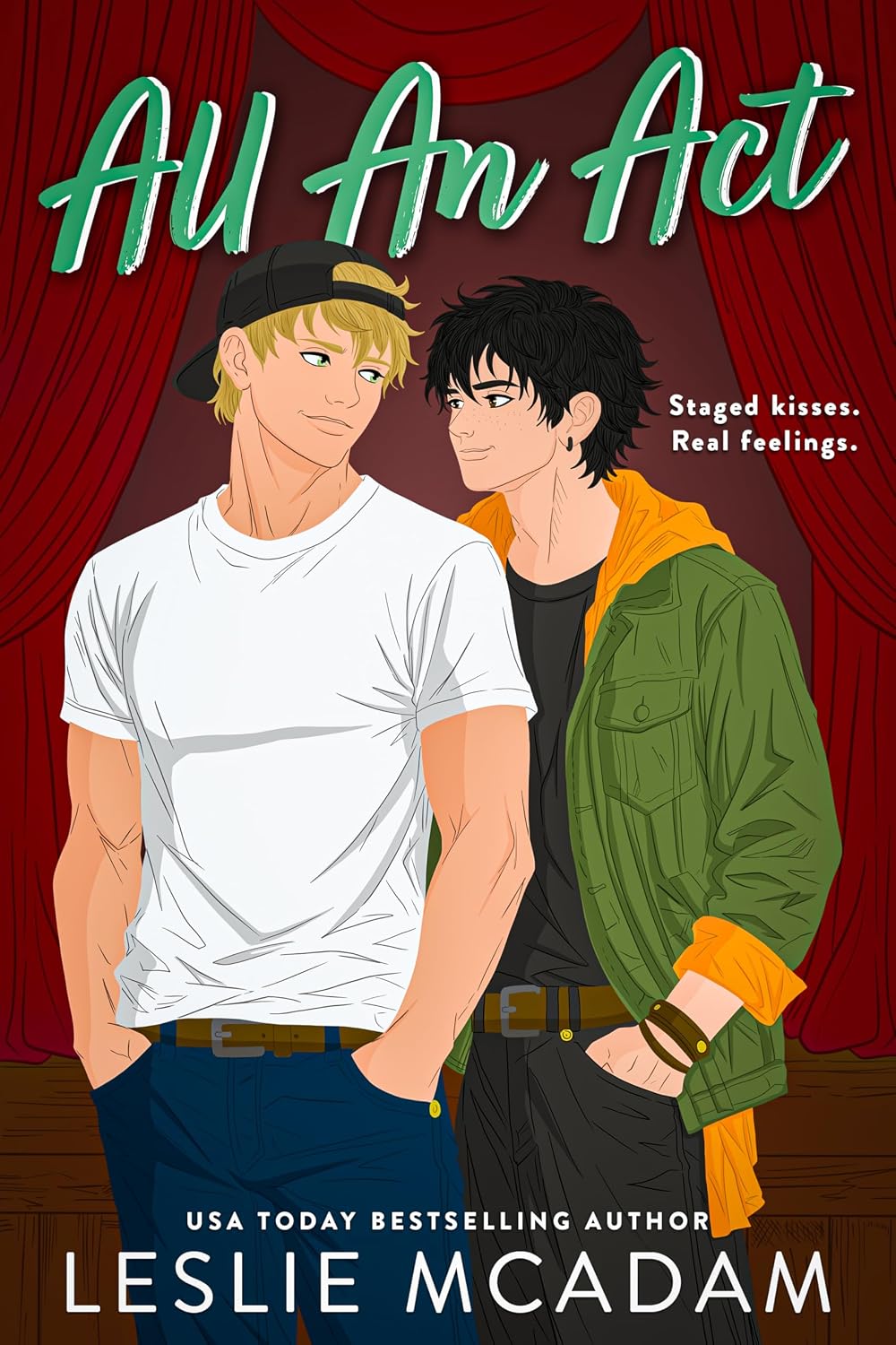 All an Act by Leslie McAdam book cover