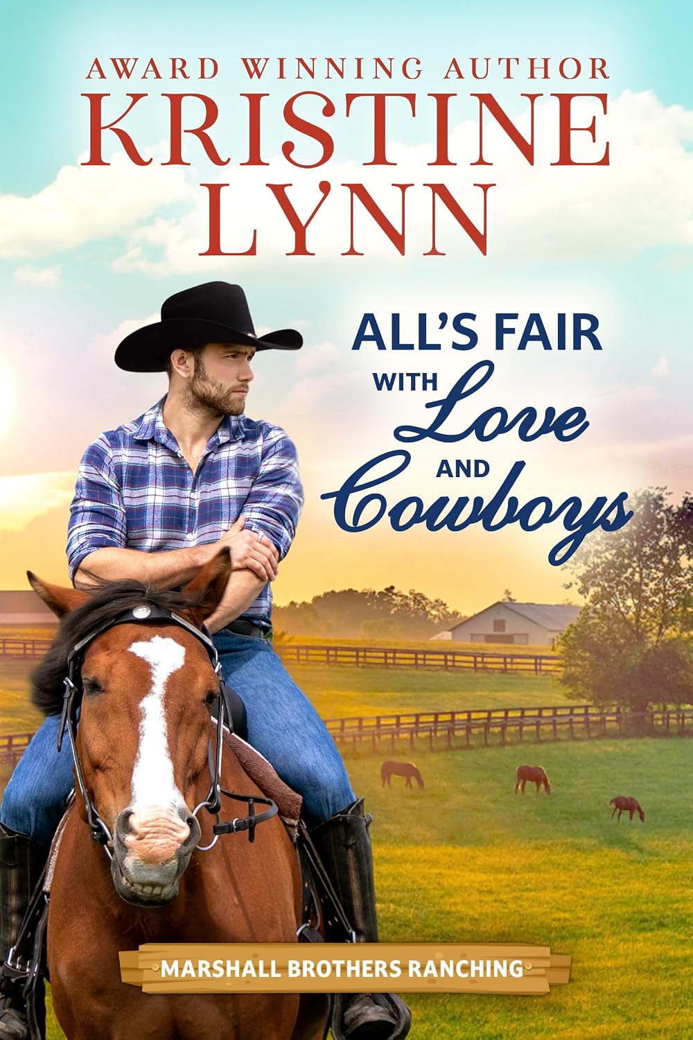 All’s Fair with Love and Cowboys by Kristine Lynn book cover