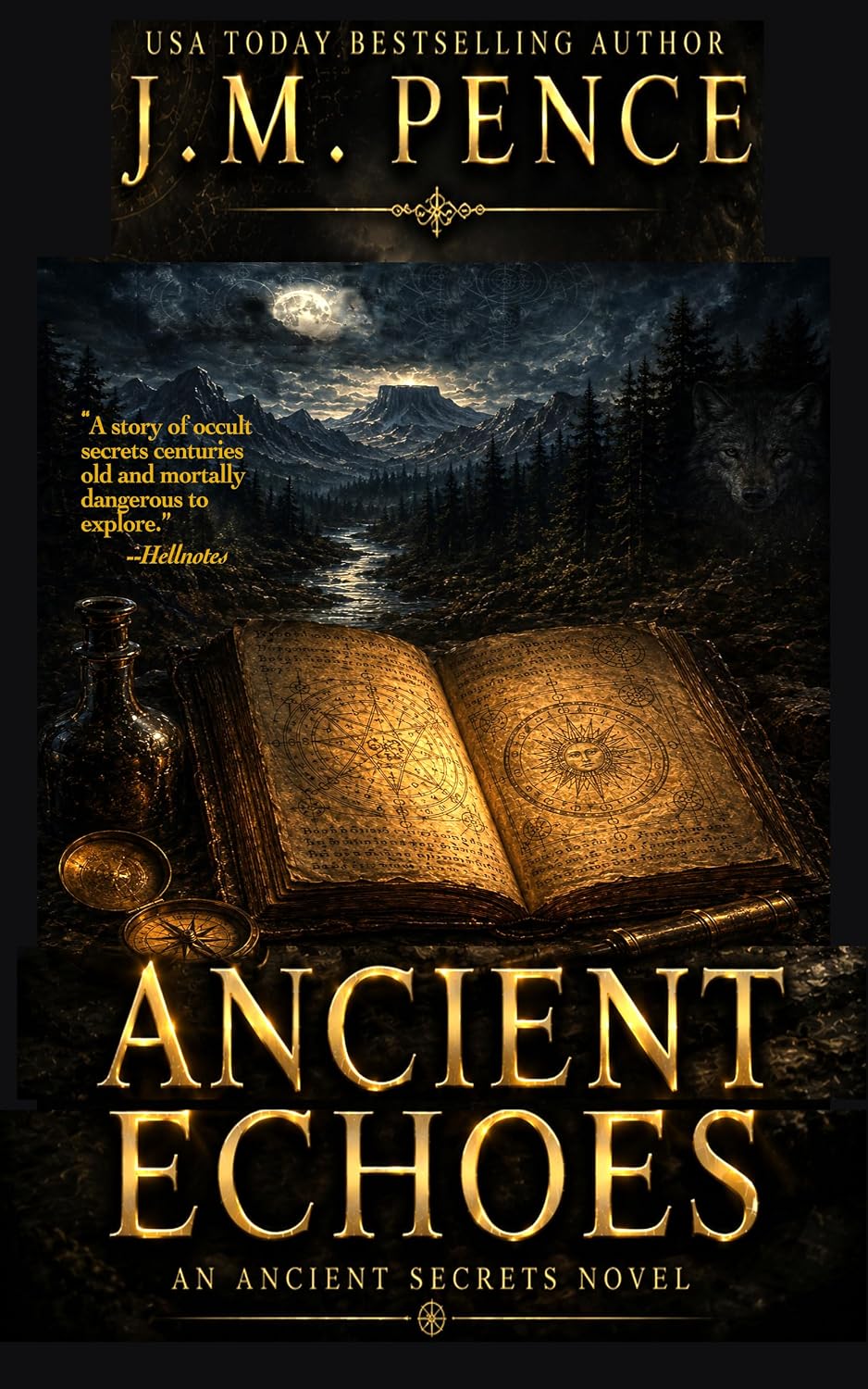 Ancient Echoes by J.M. Pence book cover