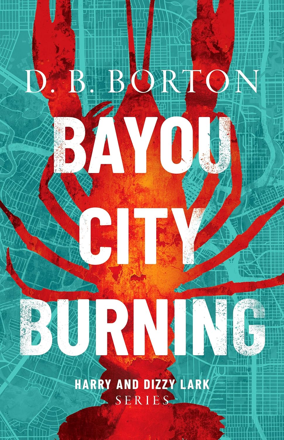 Bayou City Burning by D.B. Borton book cover