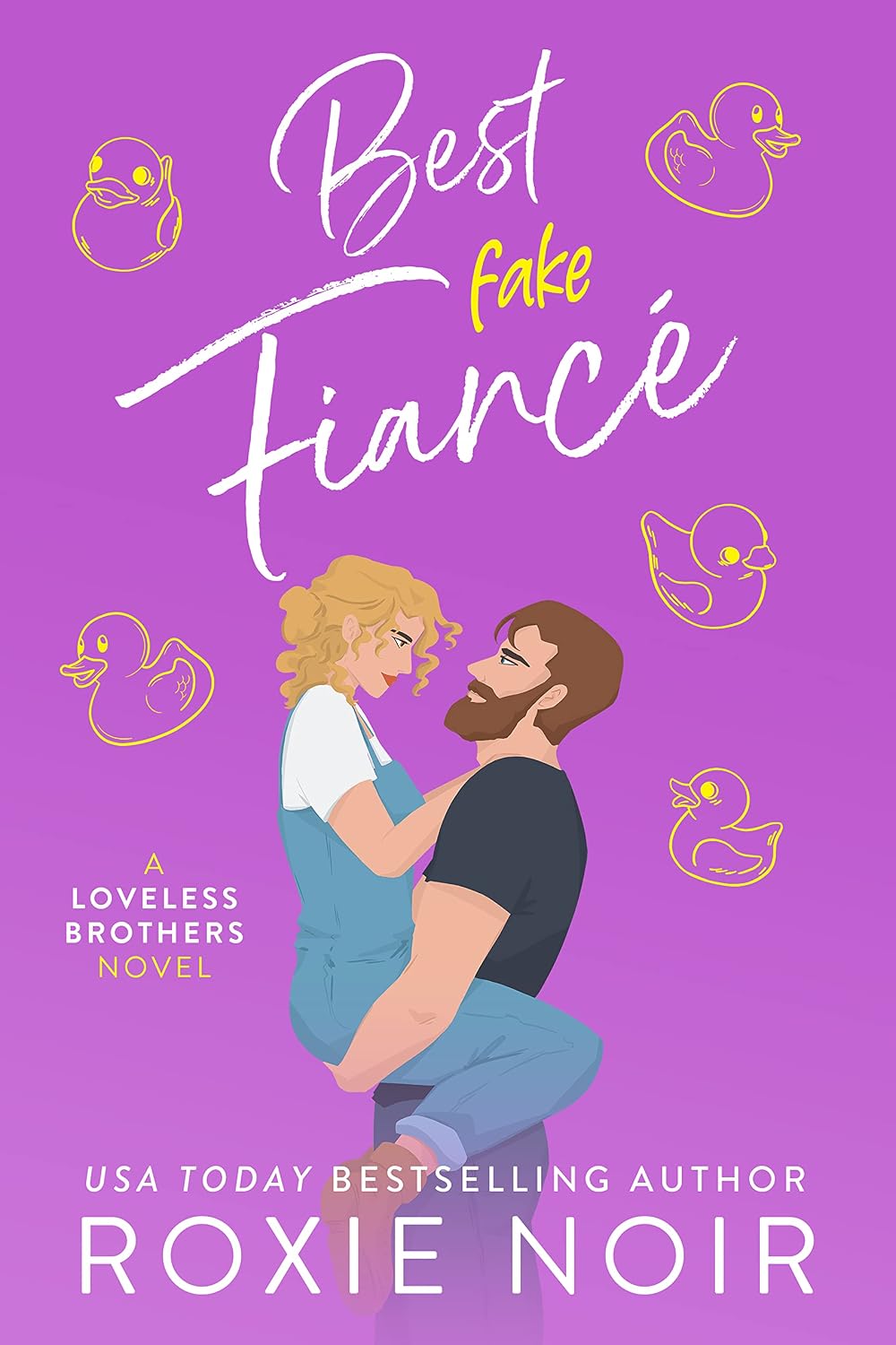 Best Fake Fiancé by Roxie Noir book cover