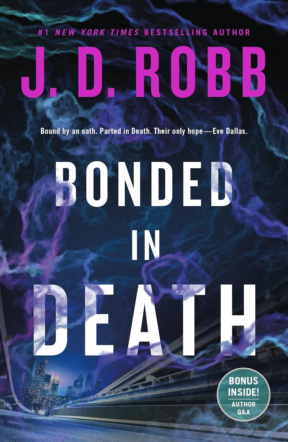 Bonded in Death by J. D. Robb book cover