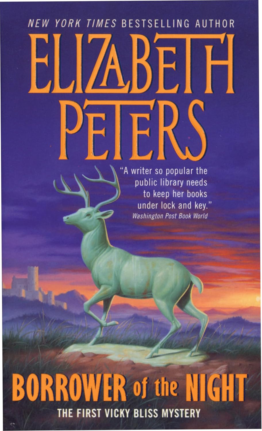 Borrower of the Night by Elizabeth Peters book cover
