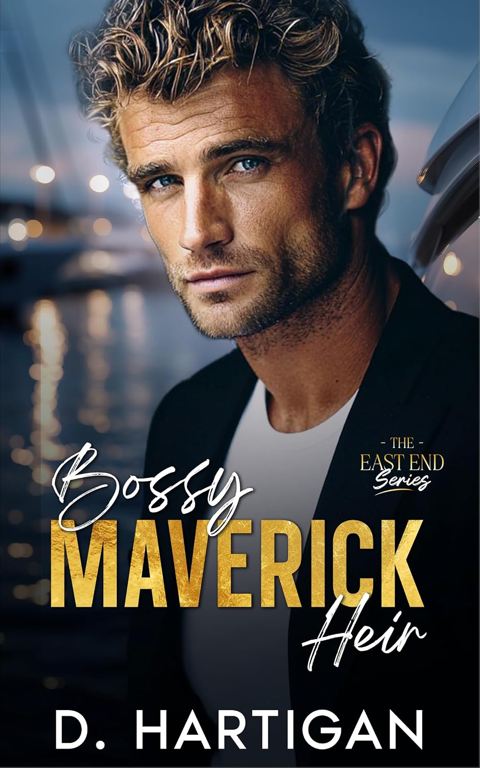 Bossy Maverick Heir by D. Hartigan book cover