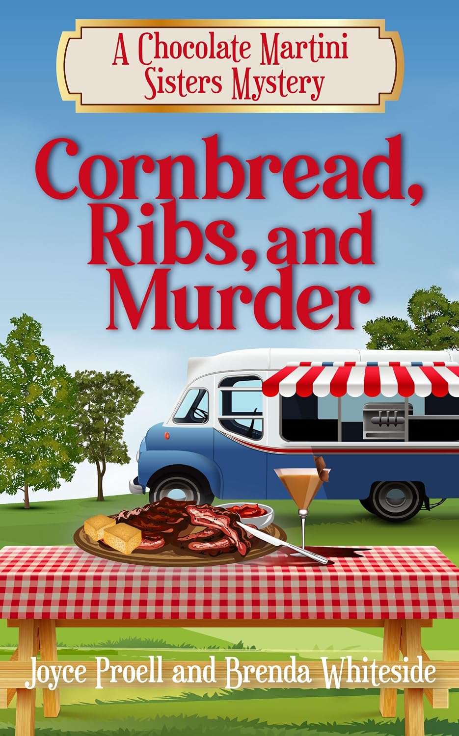 Cornbread, Ribs, and Murder by Brenda Whiteside book cover