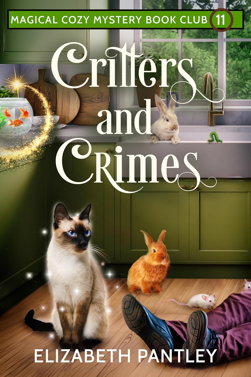 Critters and Crimes by Elizabeth Pantley book cover