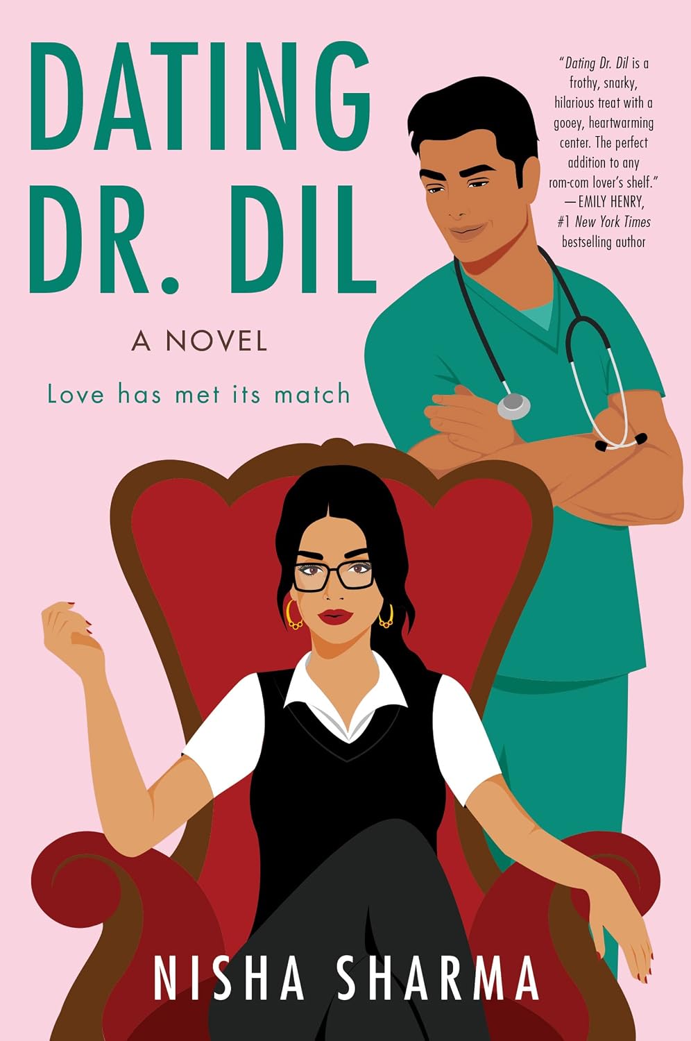 Dating Dr. Dil by Nisha Sharma book cover